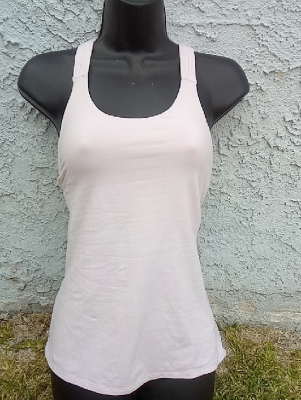 Athleta Pale Pink Racerback tank Size XS